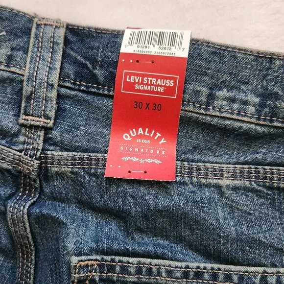 Levi Strauss Signature Carpenter Pants, Men's 30 x 30, NWT, Boot Cut Hammer Loop - Picture 4 of 15